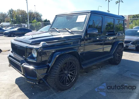 2008 Mercedes-Benz G 55 Amg 4Matic z USA, uszkodzony, nr VIN WDCYR71E98X172598